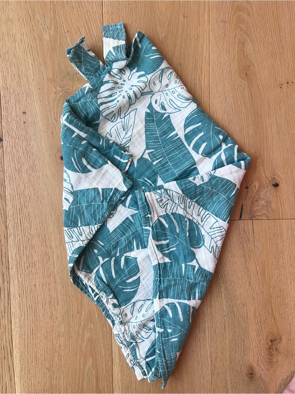 Tropical Leaf Baby Car Seat Canopy